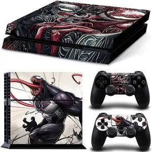 Venom Game Console Vinyl Skin Sticker for PS4 Controller GamePad Decal Printing Protective Film(TN-PS4-7184) Venom Game Console Vinyl Skin Sticker for PS4 Controller GamePad Decal Printing Protective Film(TN-PS4-7184)