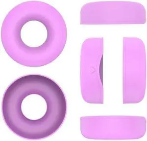 Silicone Ear Pads Cover Protectors for WH-CH520 Headphones Ear Cushions Softness and Durability Easy Installation(Purple) Silicone Ear Pads Cover Protectors for WH-CH520 Headphones Ear Cushions Softness and Durability Easy Installation(Purple)