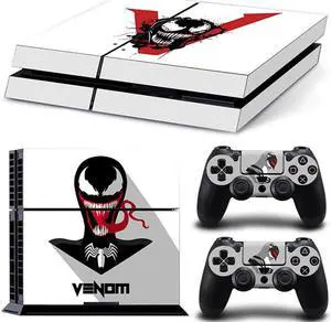 Venom Game Console Vinyl Skin Sticker for PS4 Controller GamePad Decal Printing Protective Film(TN-PS4-7191)