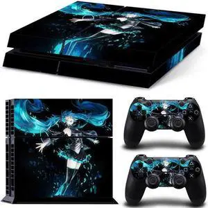 Stitch Cartoon Game Console Vinyl Skin Sticker for PS4 PS 4 Controller GamePad Decal Protective Film(TN-PS4-3010)