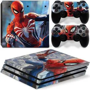 Vinyl Skin Sticker for PS4 Pro Console 2 Controllers Decal Film Game Accessories Para(TN-P4Pro-5969)