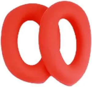 Soft and Durable Silicone Earpad Covers for WH-1000XM5 Headphones Replacements(Red) Soft and Durable Silicone Earpad Covers for WH-1000XM5 Headphones Replacements(Red)