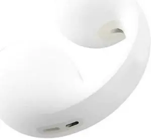 1 Pair Earbud Ear Caps Protective Cover Eartips Ear Buds Cups for Ambie AM-TW01(small)
(White)