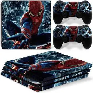 Vinyl Skin Sticker for PS4 Pro Console 2 Controllers Decal Film Game Accessories Para(TN-P4Pro-5978)