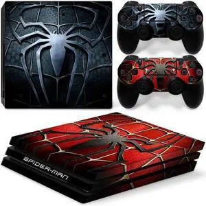 Vinyl Skin Sticker for PS4 Pro Console 2 Controllers Decal Film Game Accessories Para(TN-P4Pro-5976)
