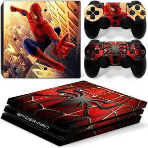 Vinyl Skin Sticker for PS4 Pro Console 2 Controllers Decal Film Game Accessories Para(TN-P4Pro-5980)