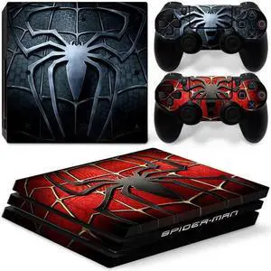 Vinyl Skin Sticker for PS4 Pro Console 2 Controllers Decal Film Game Accessories Para(TN-P4Pro-5981)