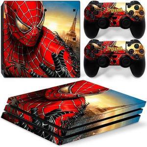 Vinyl Skin Sticker for PS4 Pro Console 2 Controllers Decal Film Game Accessories Para(TN-P4Pro-5987)