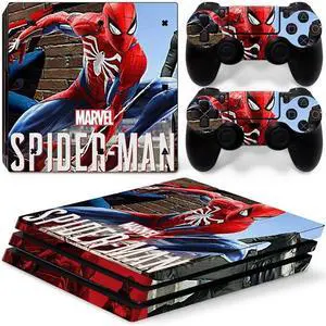 Vinyl Skin Sticker for PS4 Pro Console 2 Controllers Decal Film Game Accessories Para(TN-P4Pro-5988)