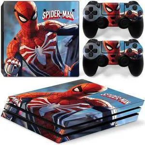 Vinyl Skin Sticker for PS4 Pro Console 2 Controllers Decal Film Game Accessories Para(TN-P4Pro-5989)