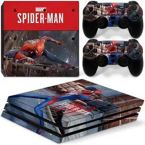 Vinyl Skin Sticker for PS4 Pro Console 2 Controllers Decal Film Game Accessories Para(TN-P4Pro-5992)