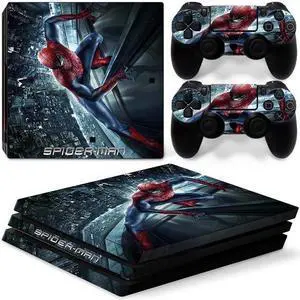 Vinyl Skin Sticker for PS4 Pro Console 2 Controllers Decal Film Game Accessories Para(TN-P4Pro-5991)