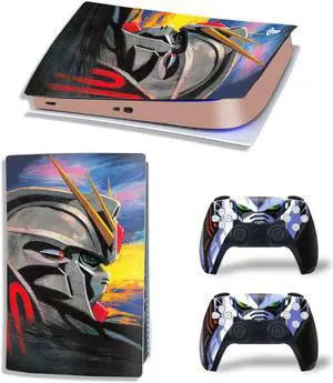 Vinyl Protective Film PS5 Digital Edition Skin Sticker Decal Para for PS5Console 2 Controllers PS5 Skin Sticker(TN-PS5Digital-3954)