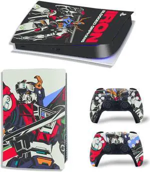 Vinyl Protective Film PS5 Digital Edition Skin Sticker Decal Para for PS5Console 2 Controllers PS5 Skin Sticker(TN-PS5Digital-3957) Vinyl Protective Film PS5 Digital Edition Skin Sticker Decal Para for PS5Console 2 Controllers PS5 Skin Sticker(TN-PS5Digital-3957)
