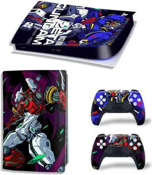 Vinyl Protective Film PS5 Digital Edition Skin Sticker Decal Para for PS5Console 2 Controllers PS5 Skin Sticker(TN-PS5Digital-3965)