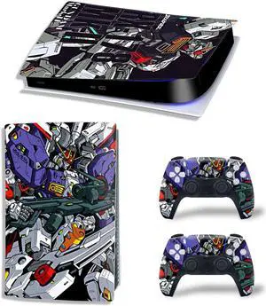 Vinyl Protective Film PS5 Digital Edition Skin Sticker Decal Para for PS5Console 2 Controllers PS5 Skin Sticker(TN-PS5Digital-3962)