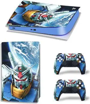 Vinyl Protective Film PS5 Digital Edition Skin Sticker Decal Para for PS5Console 2 Controllers PS5 Skin Sticker(TN-PS5Digital-3971)