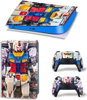 Vinyl Protective Film PS5 Digital Edition Skin Sticker Decal Para for PS5Console 2 Controllers PS5 Skin Sticker(TN-PS5Digital-3973)