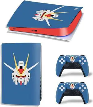 Vinyl Protective Film PS5 Digital Edition Skin Sticker Decal Para for PS5Console 2 Controllers PS5 Skin Sticker(TN-PS5Digital-3976)