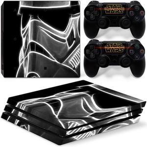 Star Wars Vinyl Skin Sticker for PS4 Pro Console 2 Controllers Decal Full Film Para Game Accessories(TN-P4Pro-0053)