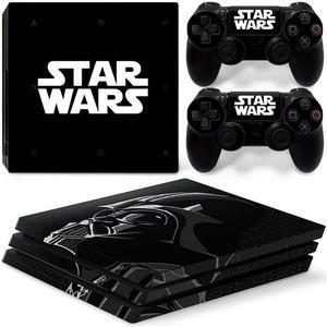Star Wars Vinyl Skin Sticker for PS4 Pro Console 2 Controllers Decal Full Film Para Game Accessories(TN-P4Pro-0056)