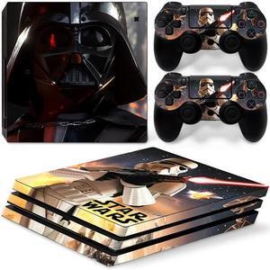 Star Wars Vinyl Skin Sticker for PS4 Pro Console 2 Controllers Decal Full Film Para Game Accessories(TN-P4Pro-0064)