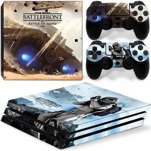 Star Wars Vinyl Skin Sticker for PS4 Pro Console 2 Controllers Decal Full Film Para Game Accessories(TN-P4Pro-0072)