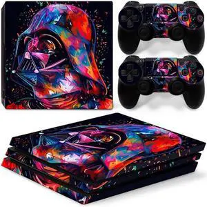 Star Wars Vinyl Skin Sticker for PS4 Pro Console 2 Controllers Decal Full Film Para Game Accessories(TN-P4Pro-0065)