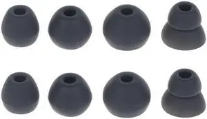 Earbud Tips Replacement for  2.0 Earbuds,3.8mm/S/M/L 4 Size Silicone Rubber Flexible Ear Tips Buds Wing Tips(for dg)