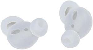 Ear Tips Earbuds for 1/2&Earpods Headsets Silicone Anti-Drop Earbud Spare Parts Repairing Parts(Transparent color)