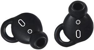 Ear Tips Earbuds for 1/2&Earpods Headsets Silicone Anti-Drop Earbud Spare Parts Repairing Parts(Black)
