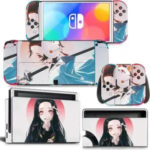 Anime Skin Sticker Decal for Switch Console  Controller Dock Skin Vinyl(1676)