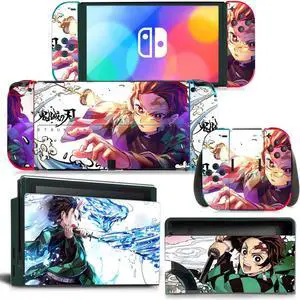 Anime Skin Sticker Decal for Switch Console  Controller Dock Skin Vinyl(1678)