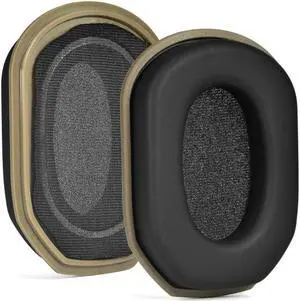 Soft Ear pads Ear Cushions for Headphones Earpads Earmuff Earcups Durable Replacement Easy-to-Wear(Brown)