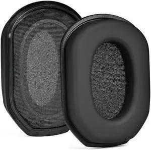Soft Ear pads Ear Cushions for Headphones Earpads Earmuff Earcups Durable Replacement Easy-to-Wear(Black)