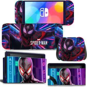 Skin Sticker Decal for Switch Console  Controller Dock Skin Vinyl Full Protective Film(1530)