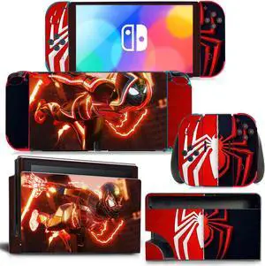 Skin Sticker Decal for Switch Console  Controller Dock Skin Vinyl Full Protective Film(1532)