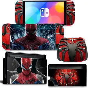 Skin Sticker Decal for Switch Console  Controller Dock Skin Vinyl Full Protective Film(1539)