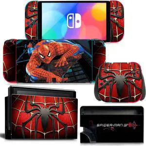 Skin Sticker Decal for Switch Console  Controller Dock Skin Vinyl Full Protective Film(1538)