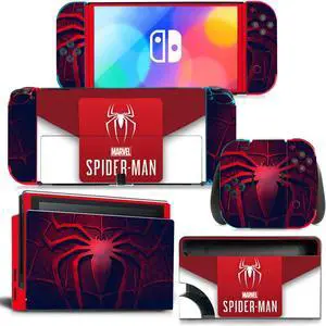 Skin Sticker Decal for Switch Console  Controller Dock Skin Vinyl Full Protective Film(1544)