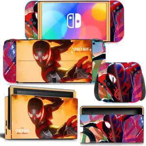 Skin Sticker Decal for Switch Console  Controller Dock Skin Vinyl Full Protective Film(1545)