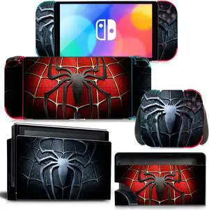 Skin Sticker Decal for Switch Console  Controller Dock Skin Vinyl Full Protective Film(1547)