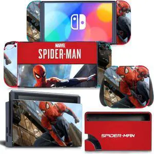 Skin Sticker Decal for Switch Console  Controller Dock Skin Vinyl Full Protective Film(1550)
