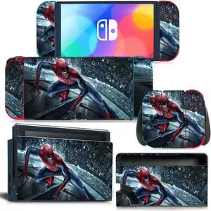 Skin Sticker Decal for Switch Console  Controller Dock Skin Vinyl Full Protective Film(1553)