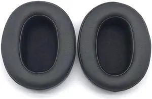 Leather Ear Cushion Sponge Cover Earpad for So-ny WH-XB900N Headset Spare Part(Black)
