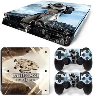 Star Wars Full Skin Sticker Protective Film for Slim PS4 PS4Slim Console Controller Accessories GamePad Para(TN-PS4Slim-0062)