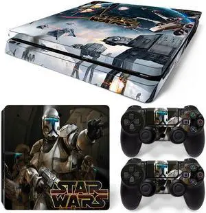 Star Wars Full Skin Sticker Protective Film for Slim PS4 PS4Slim Console Controller Accessories GamePad Para(TN-PS4Slim-0072)