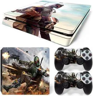 Star Wars Full Skin Sticker Protective Film for Slim PS4 PS4Slim Console Controller Accessories GamePad Para(TN-PS4Slim-0073)