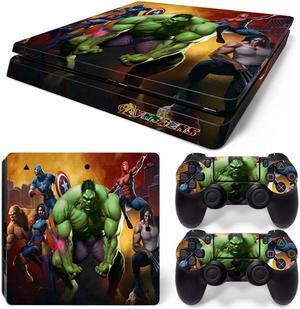 Skin Sticker Protective Film for Slim PS4 PS4Slim Console Controller Accessorie GamePad Cover(TN-PS4Slim-0331)