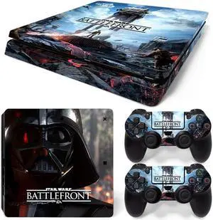 Star Wars Full Skin Sticker Protective Film for Slim PS4 PS4Slim Console Controller Accessories GamePad Para(TN-PS4Slim-0077)